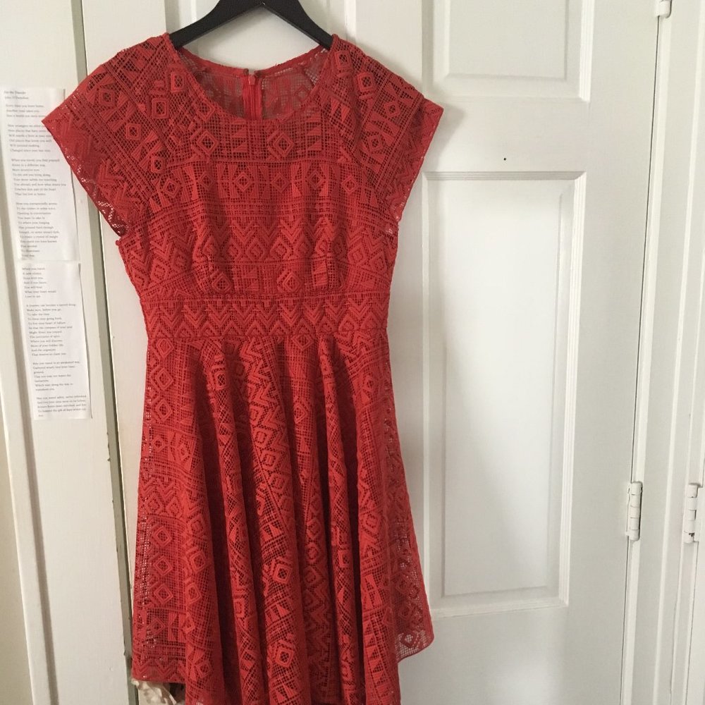 Boho Anthropologie Summer Cocktail Dress